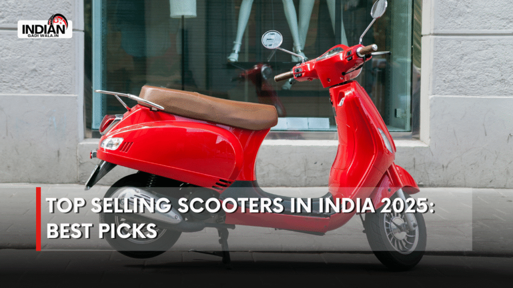 top selling scooters in India 2025